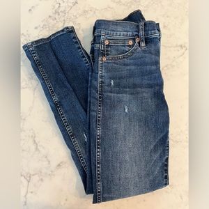 J. Crew vintage straight distressed jeans women’s 25